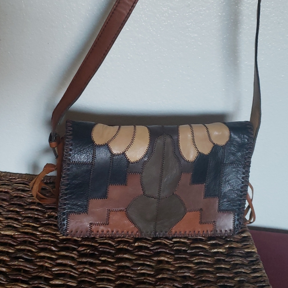 Patricia Nash Patchwork "Tivoli" crossbody